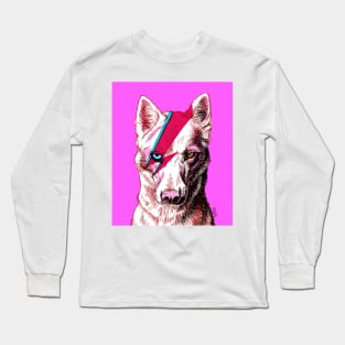 Bow-wow-Bowie Long Sleeve T-Shirt